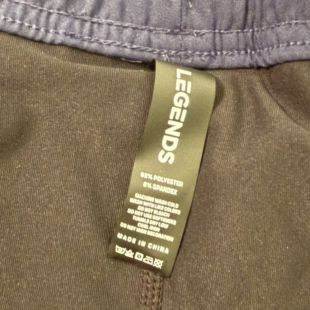 Legends Shorts Mens XXL Navy Blue Luka 9"Lined Gym Running Stretch Workout‎ NWT - Picture 10 of 11